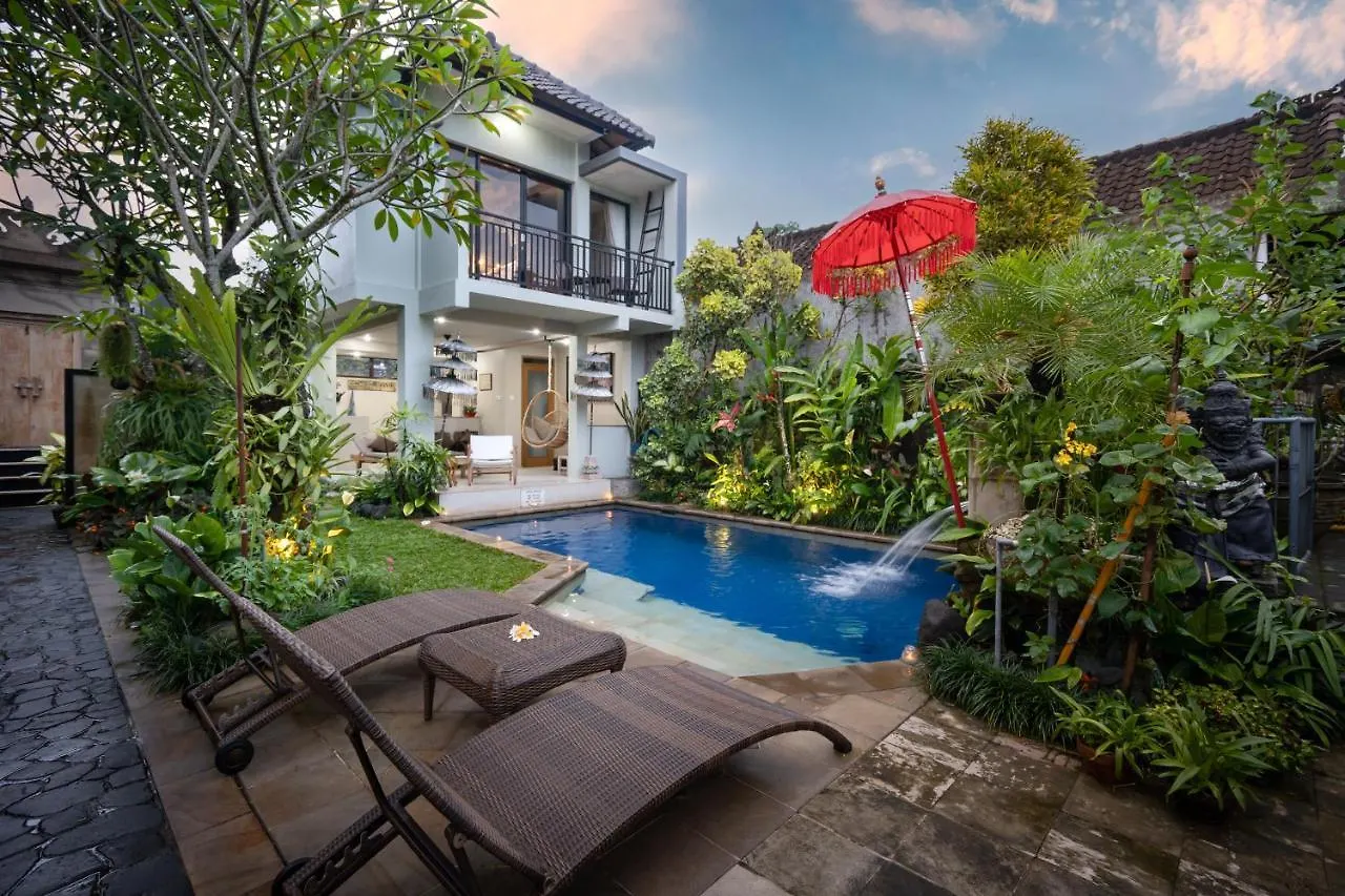 *** Guest house Angel House Ubud Eco Villa Indonesia